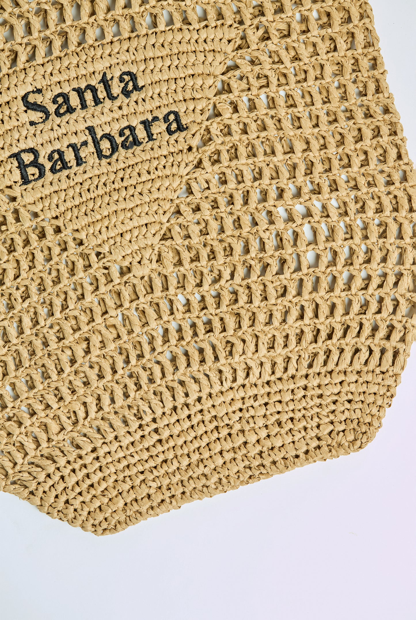 Santa Barbara Raffia Tote