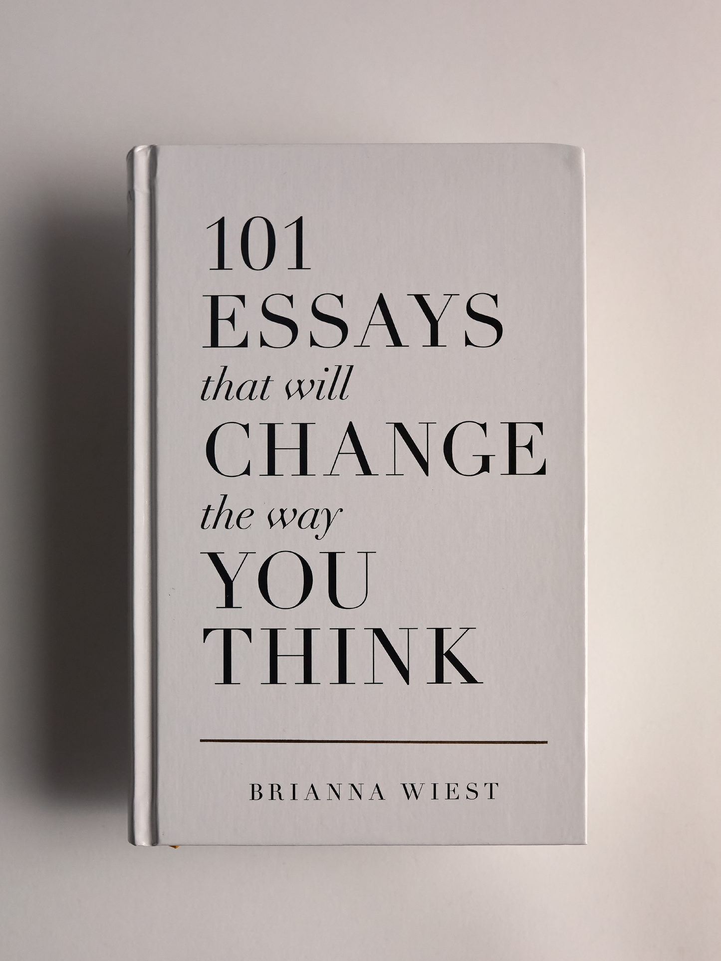 101 Essays That Will Change the Way You Think - Hard Copy