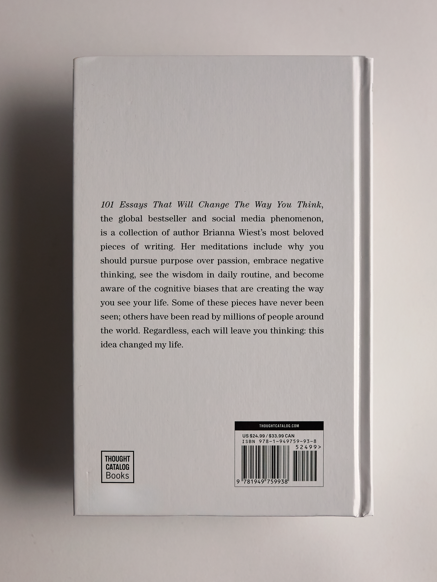 101 Essays That Will Change the Way You Think - Hard Copy