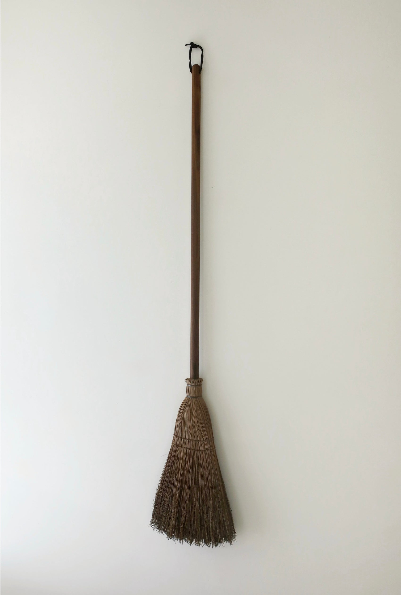 Handmade Walnut Wood Broom