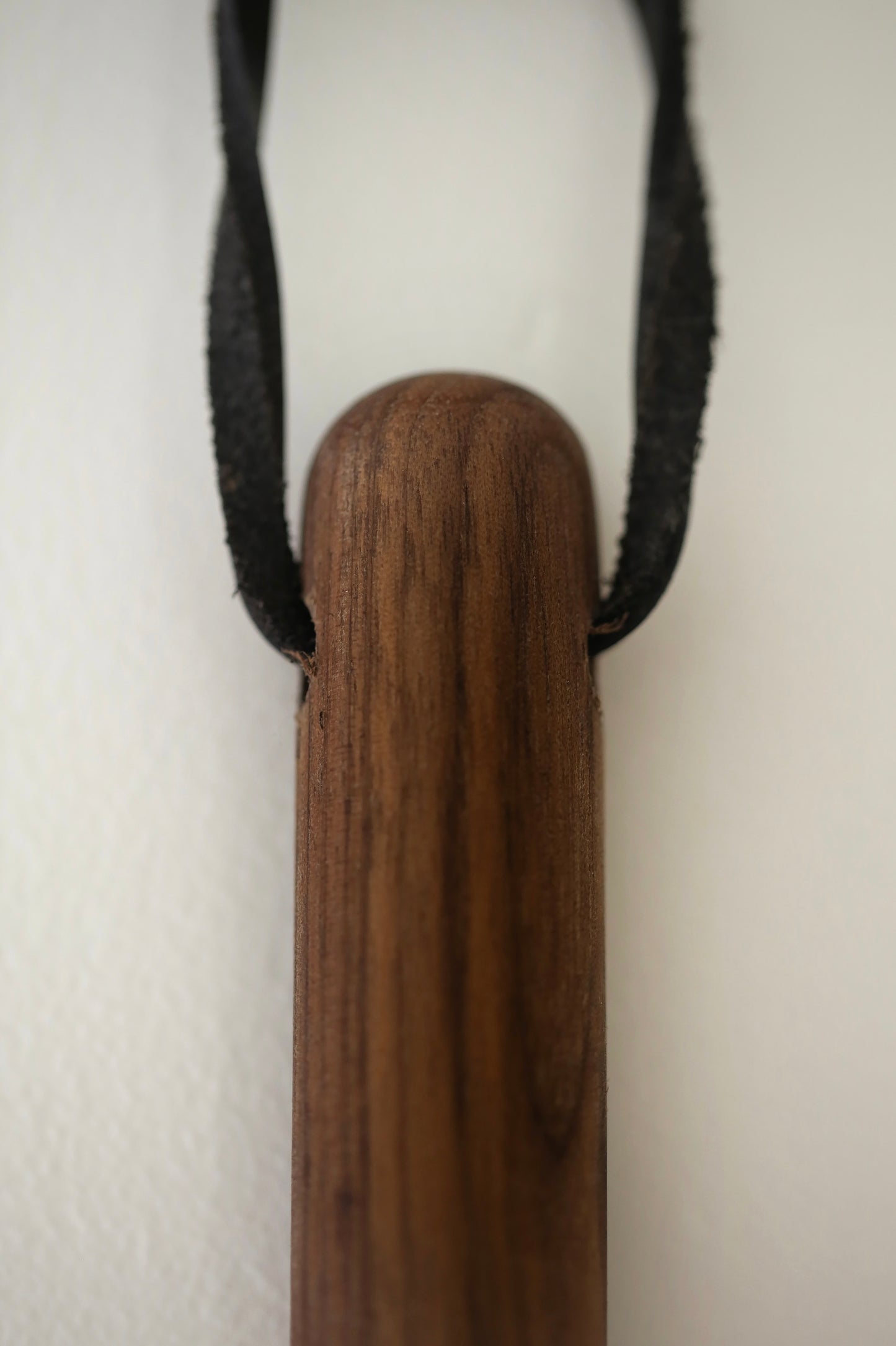 Handmade Walnut Wood Broom