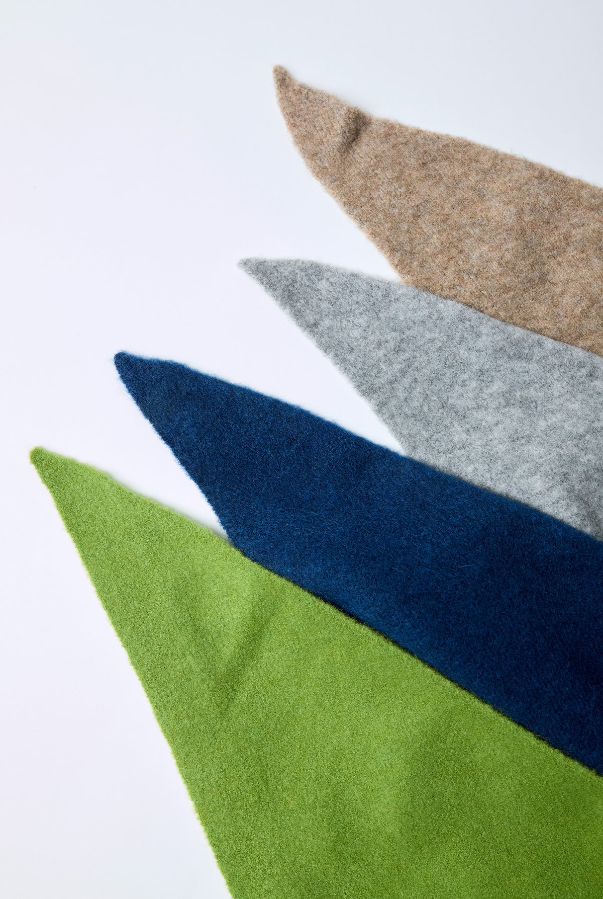 Wool Blend Cravat, Green