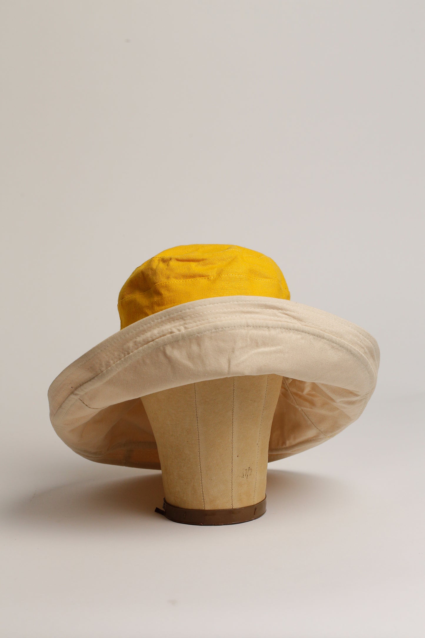 Yellow Reversible Bucket Hat