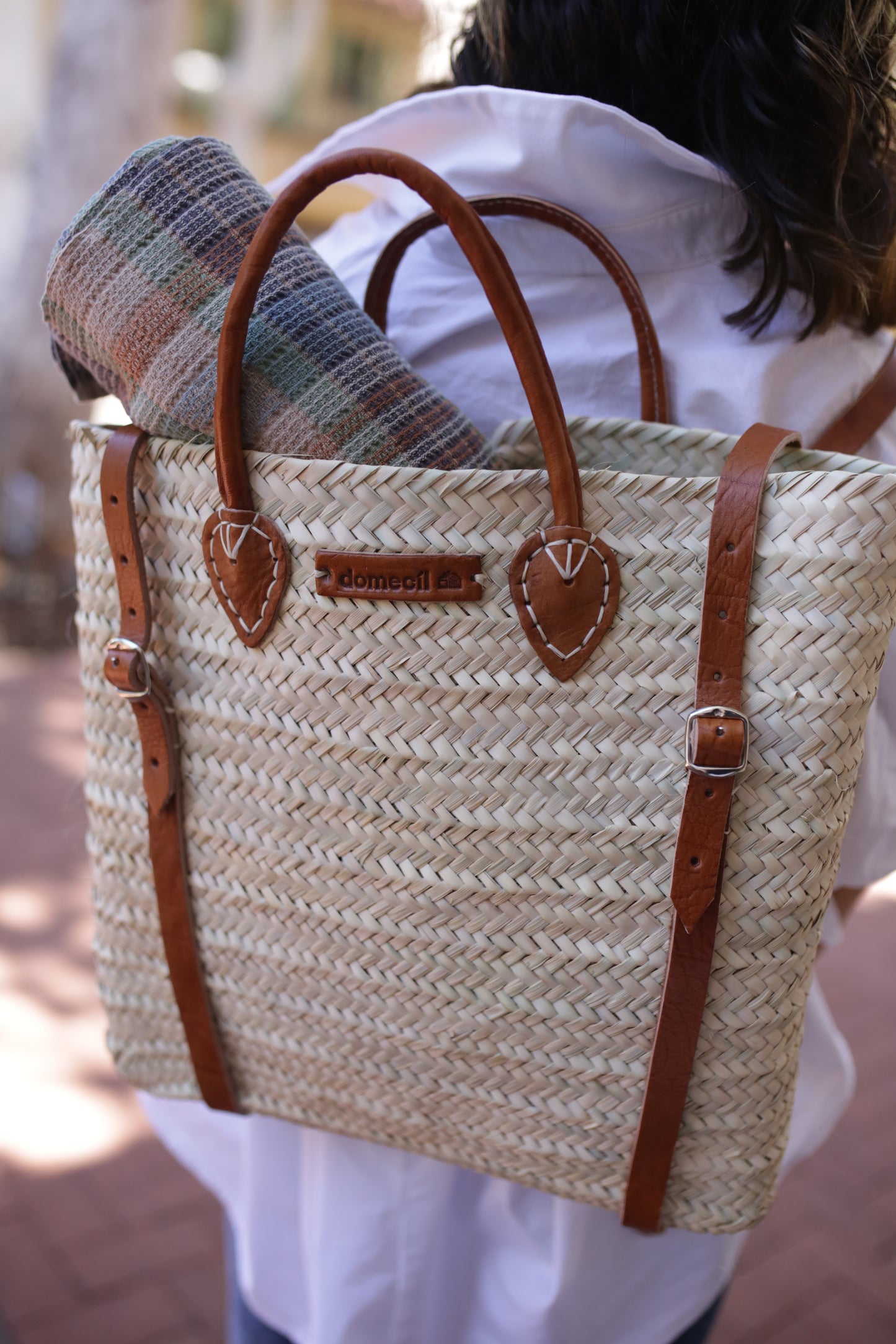 Palm Leaf Backpack