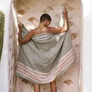 Linen Towel, Graphite